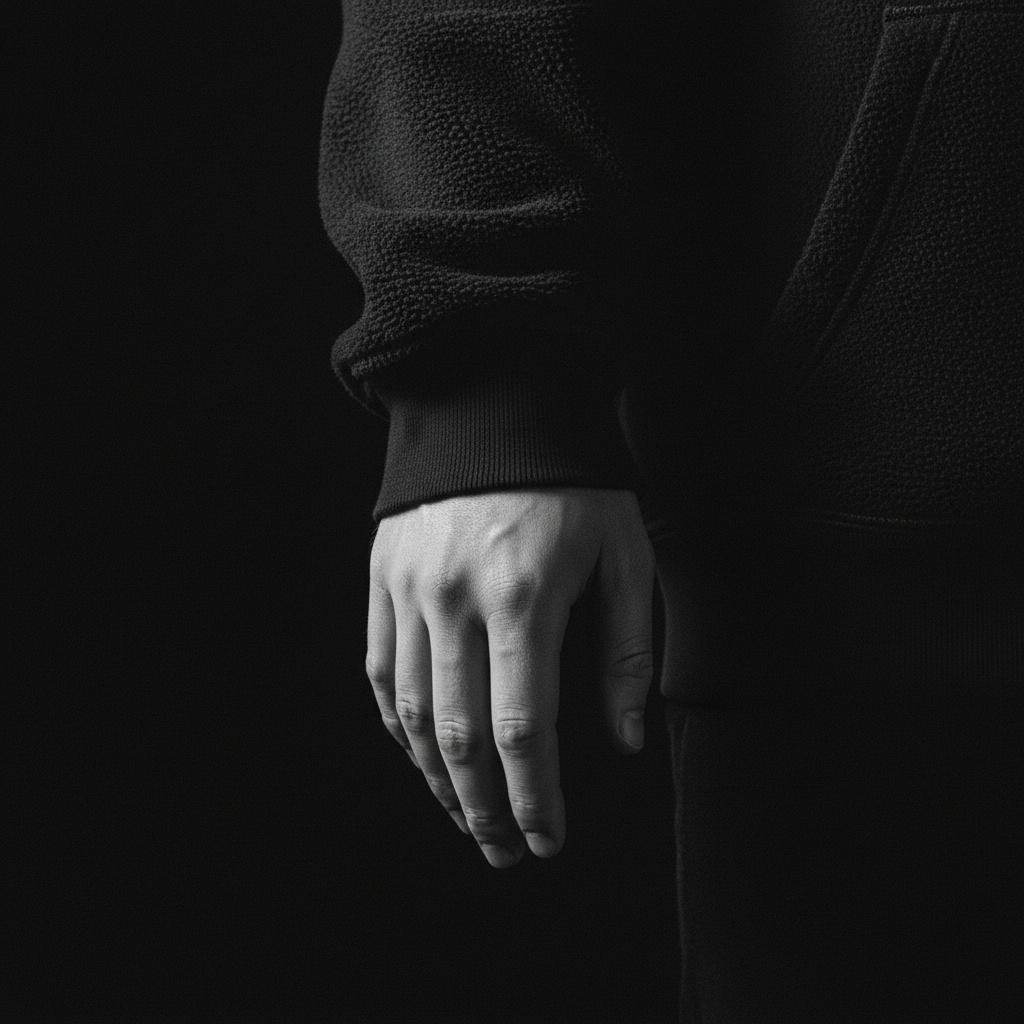 PLATE III — HAND — Cuff, stitched.